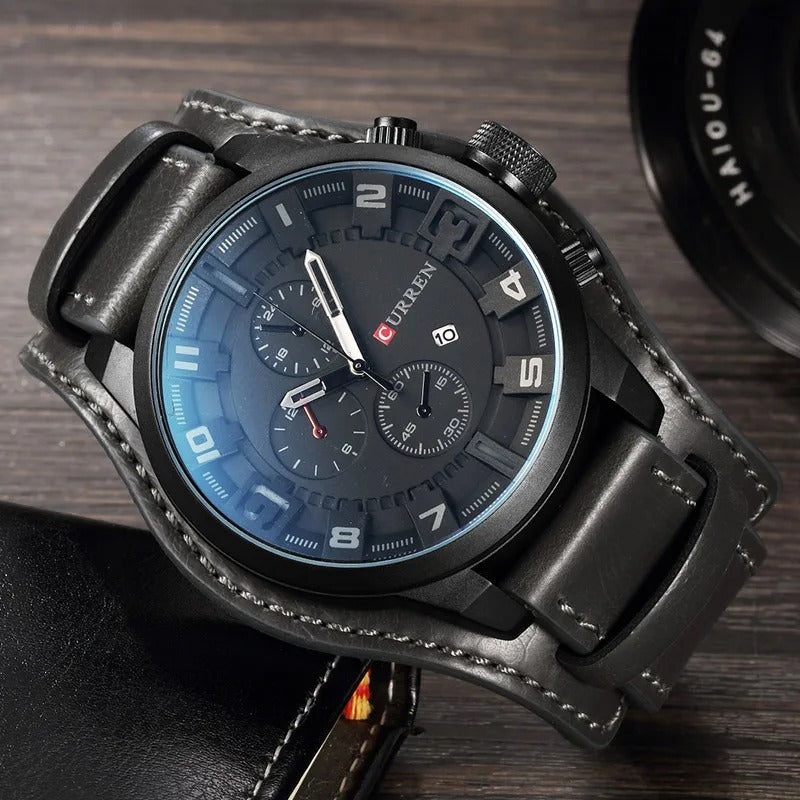 Astor Leather Chrono