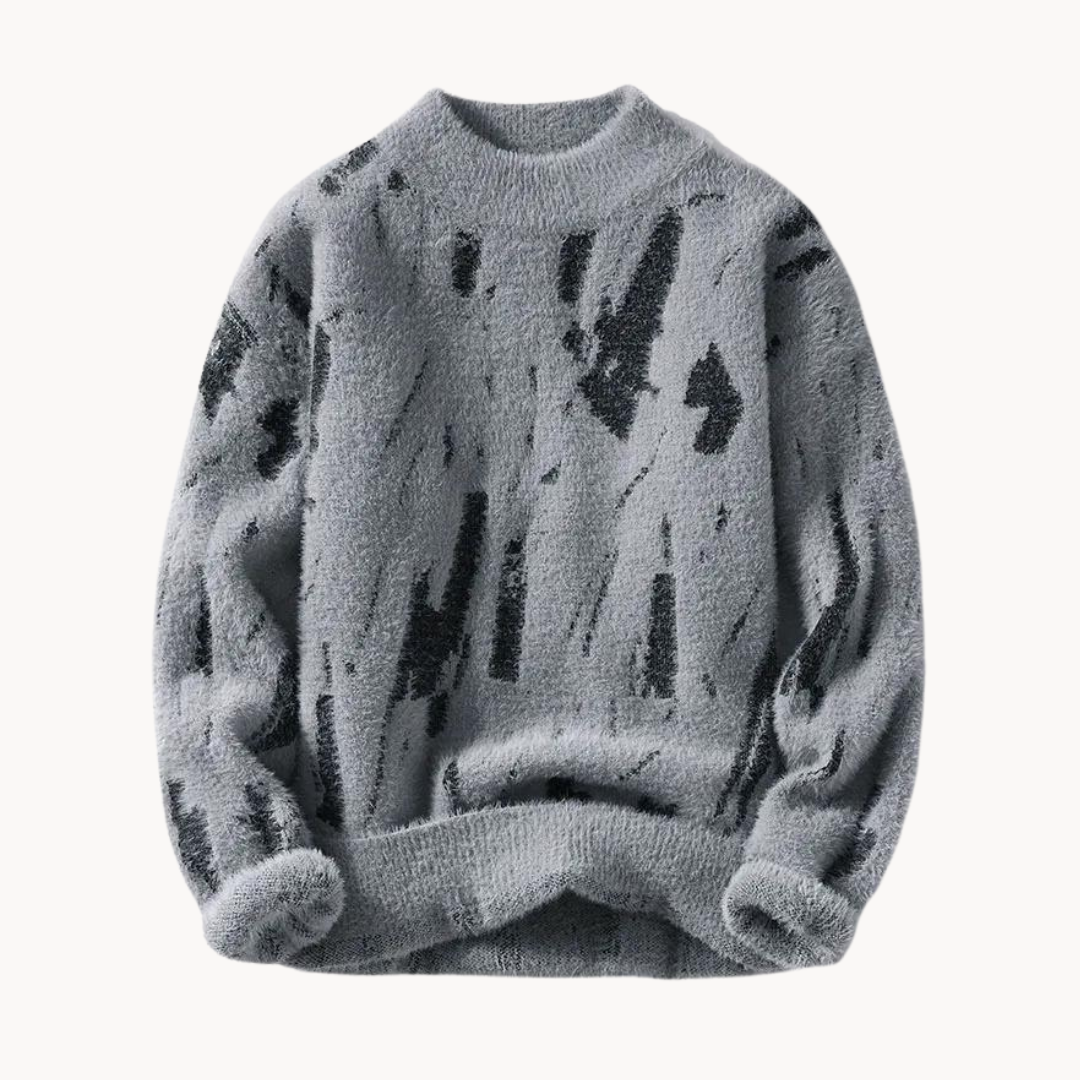 Velour Drift Sweater