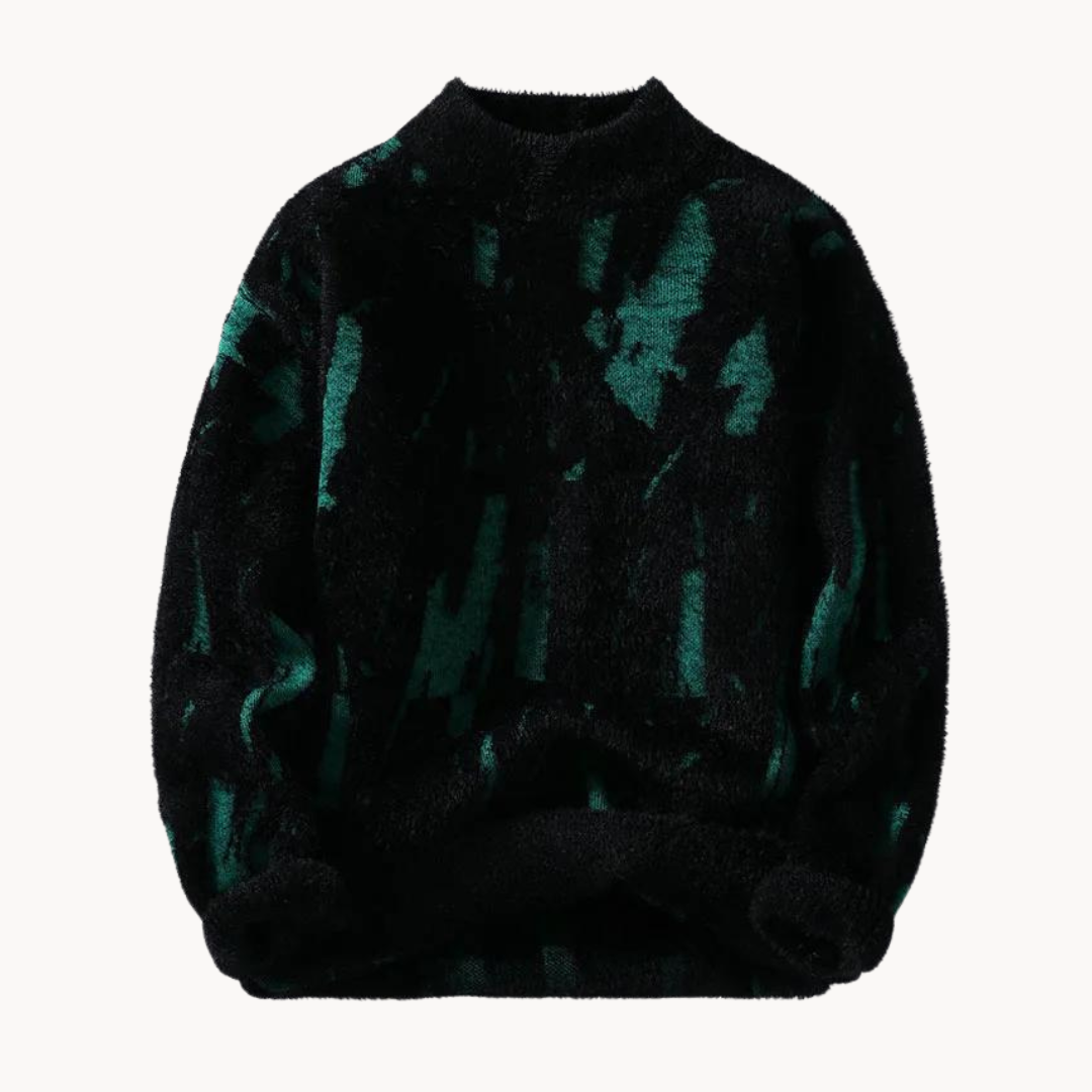 Velour Drift Sweater