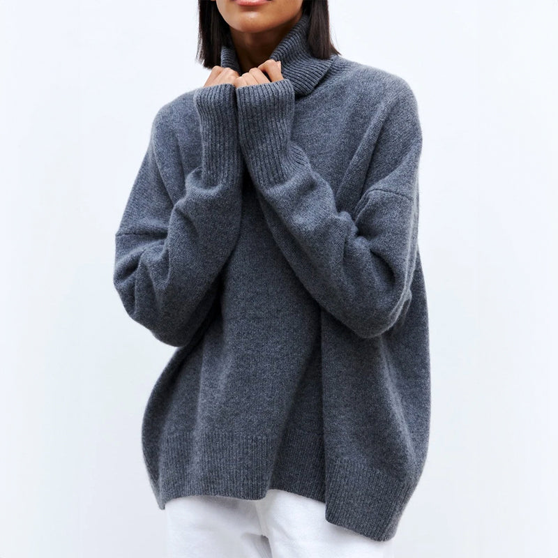 Emilie Heritage Turtleneck Sweater