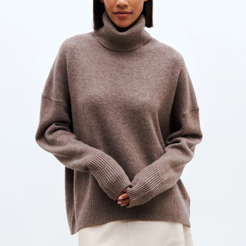 Emilie Heritage Turtleneck Sweater