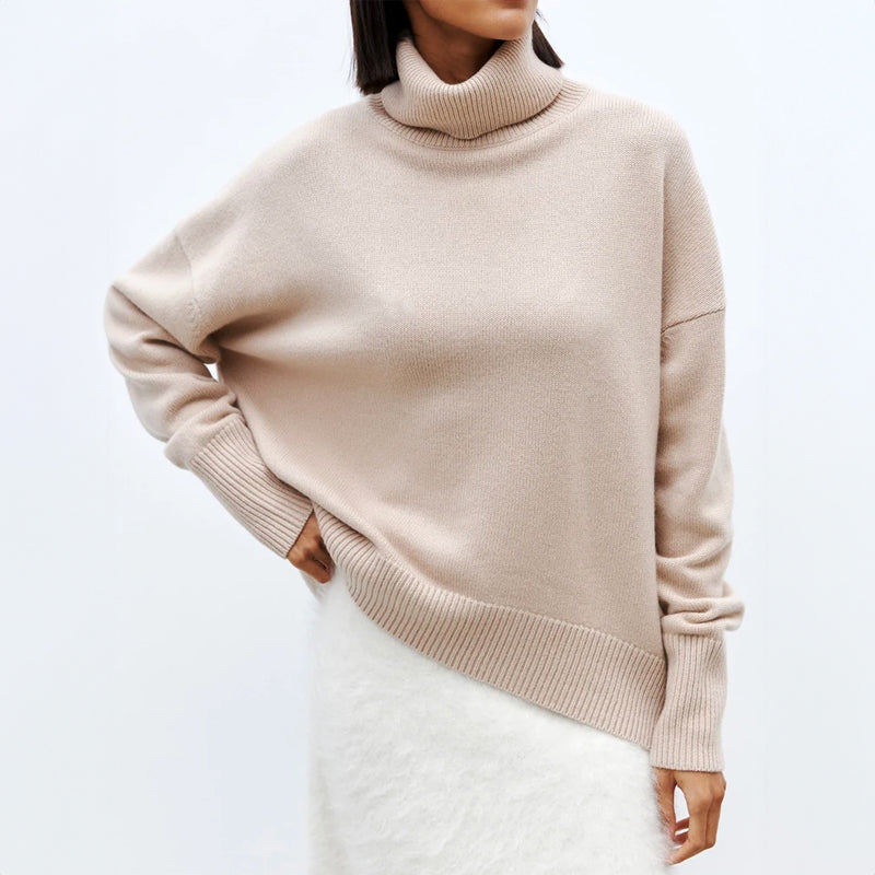 Emilie Heritage Turtleneck Sweater