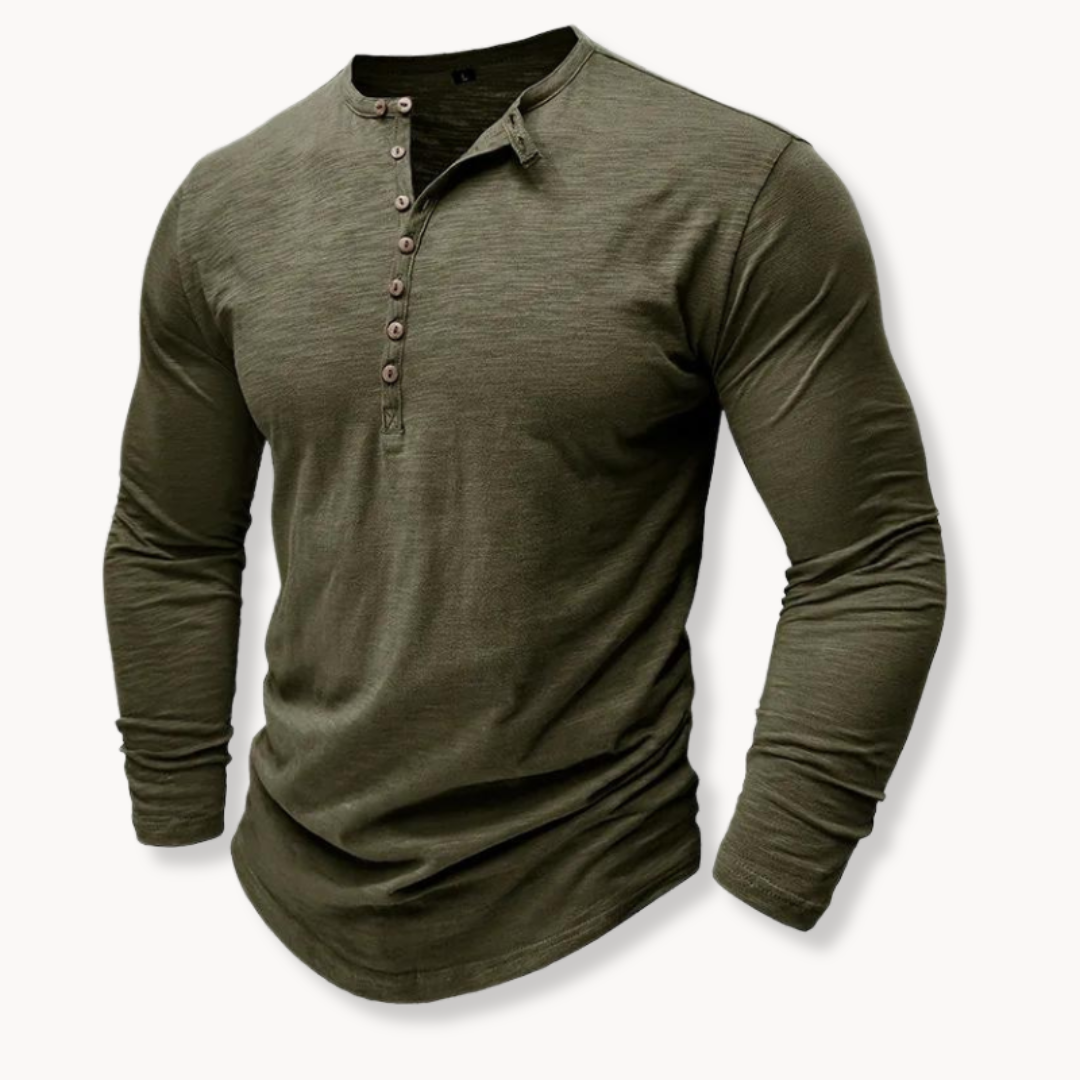 Essential Cotton Henley