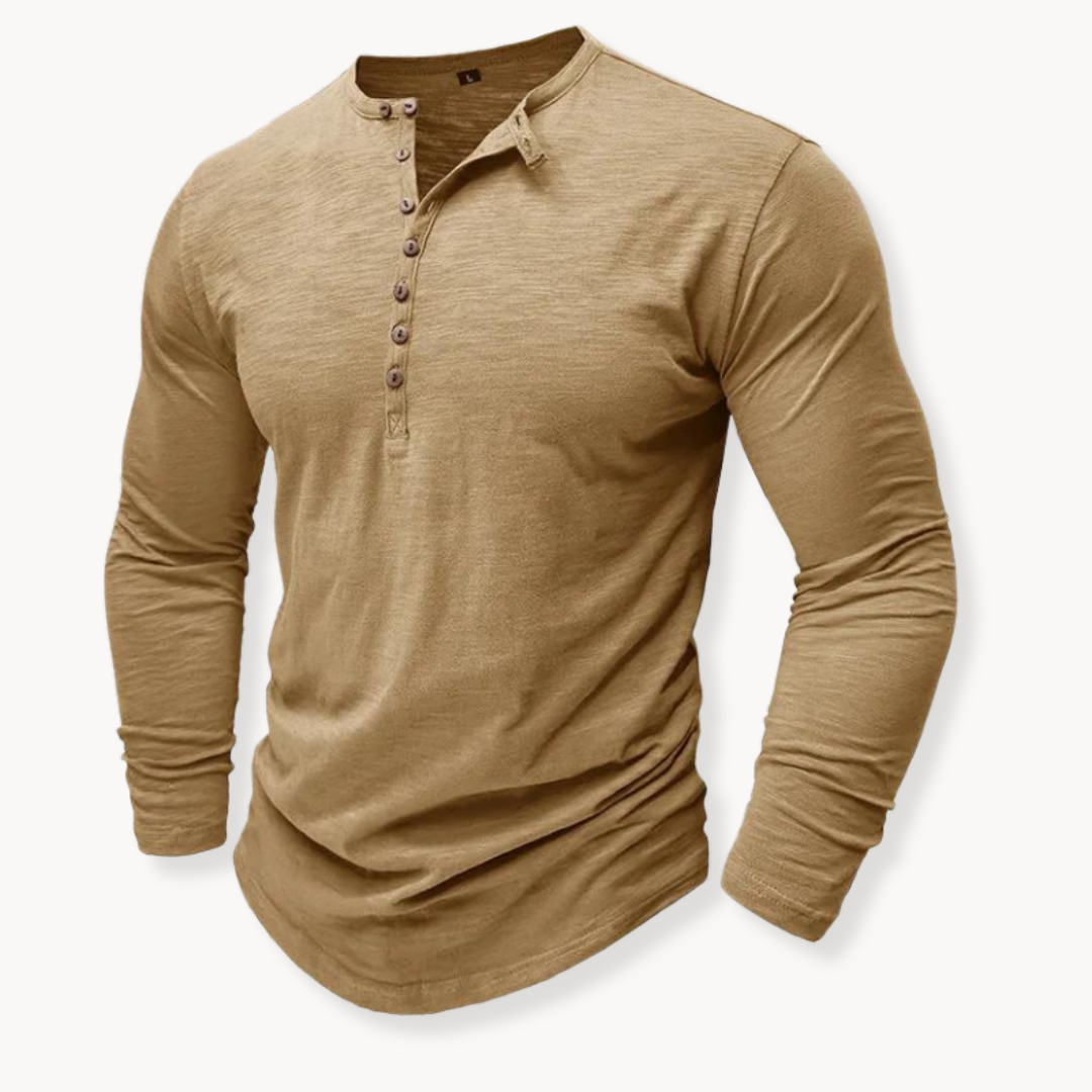 Essential Cotton Henley