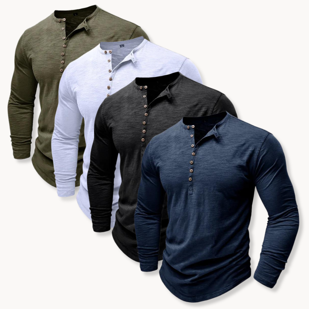 Essential Cotton Henley