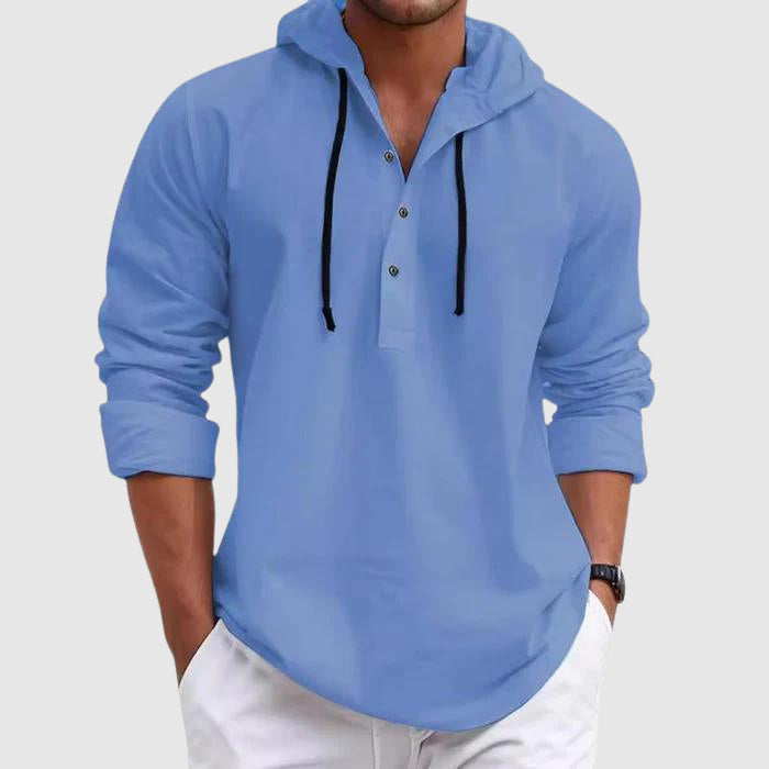 Lucas Casual Hooded Shirt