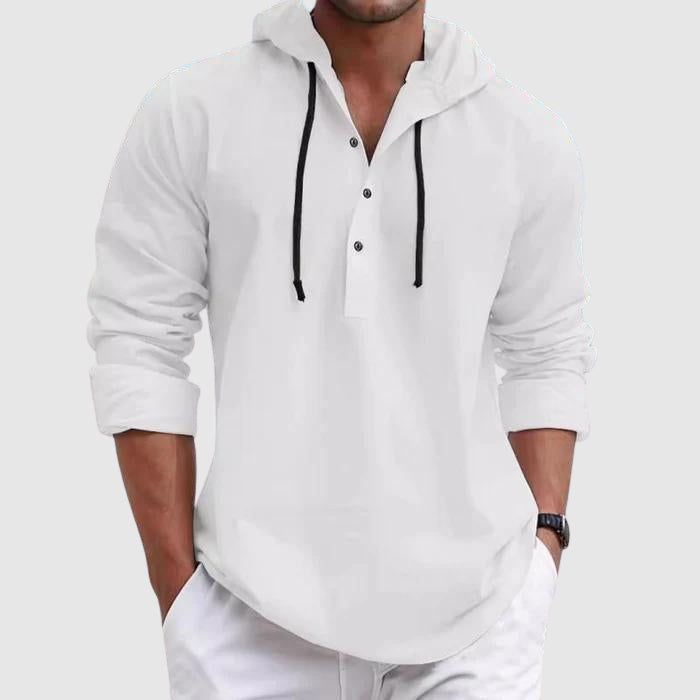 Lucas Casual Hooded Shirt