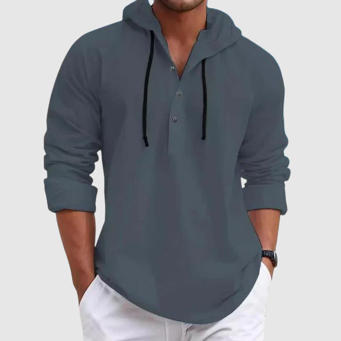 Lucas Casual Hooded Shirt