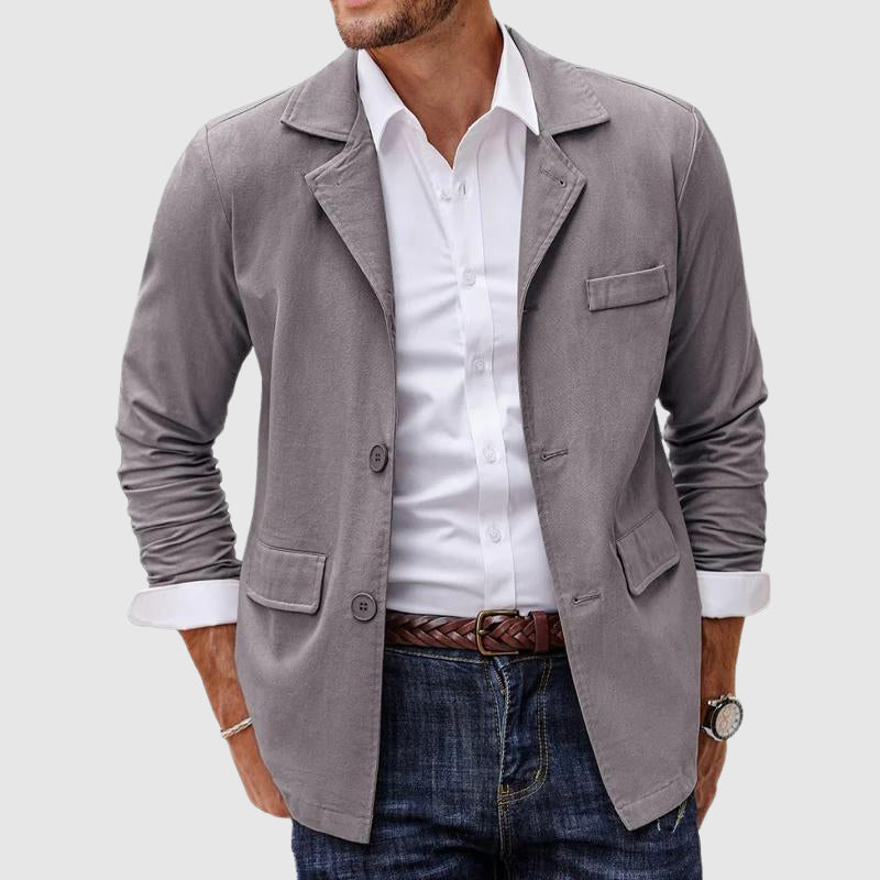 Lorenzo Linen Blazer