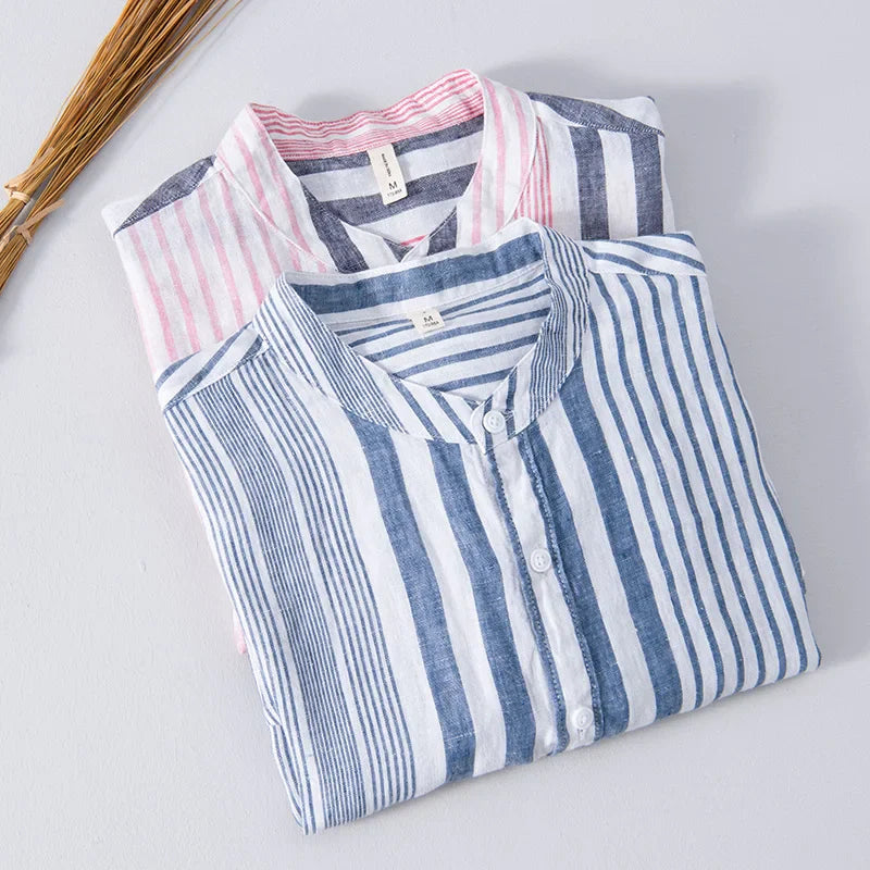 Aero Striped Linen Shirt