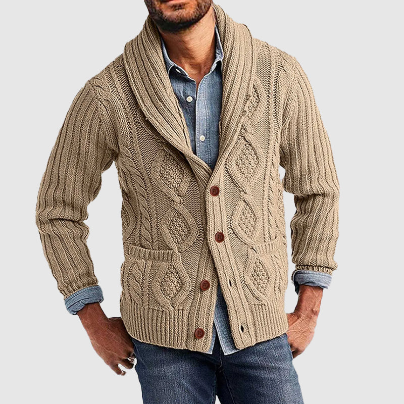 Heritage Elegance Knit Cardigan