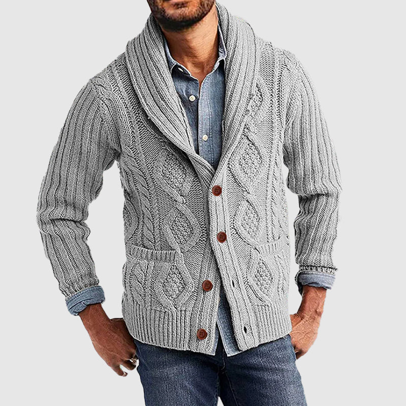 Heritage Elegance Knit Cardigan