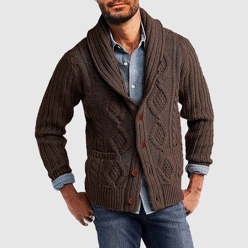 Heritage Elegance Knit Cardigan