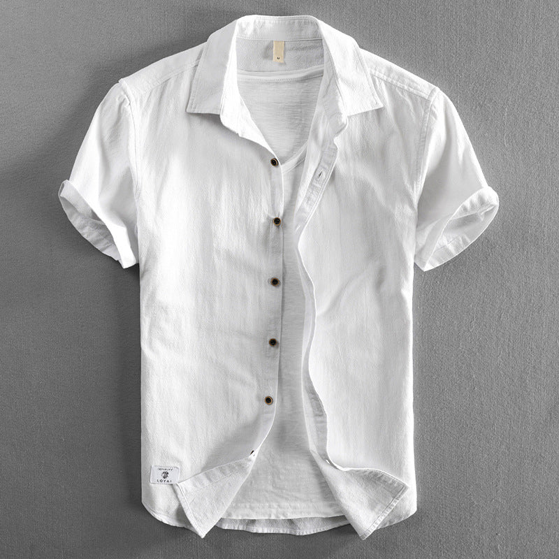 Harbor Crest Linen Shirt