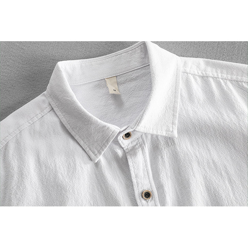 Harbor Crest Linen Shirt