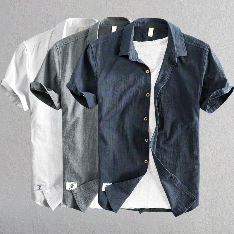 Harbor Crest Linen Shirt