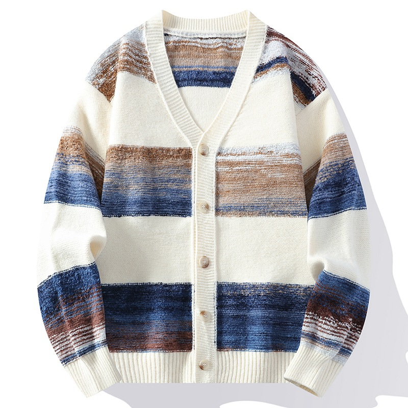 Marino Stripe Cardigan