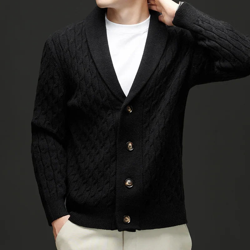 Ravello Cable Knit Cardigan