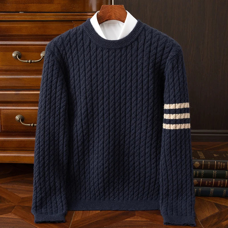 Savile Twisted-Knit Sweater