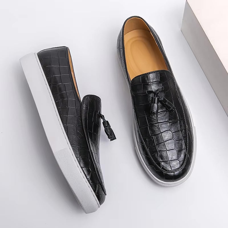 Riverton Croc Loafers