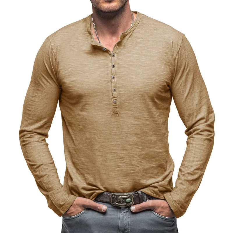 Essential Cotton Henley