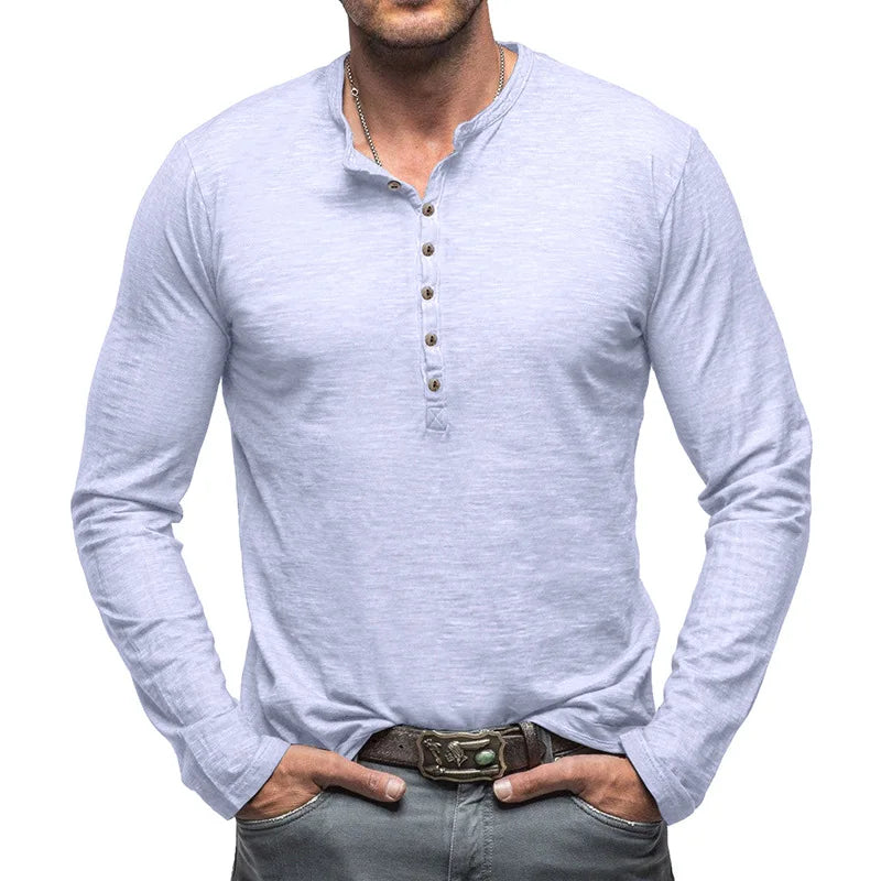 Essential Cotton Henley