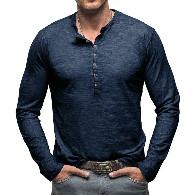 Essential Cotton Henley