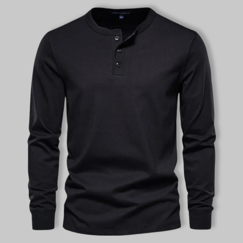 Essentials Long Sleeve Henley