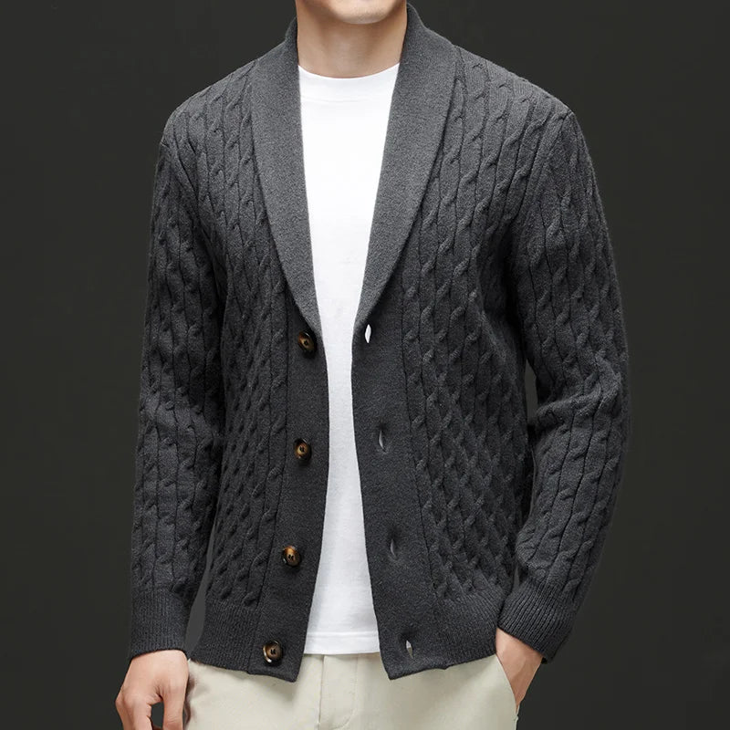 Ravello Cable Knit Cardigan