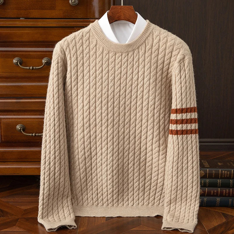 Savile Twisted-Knit Sweater