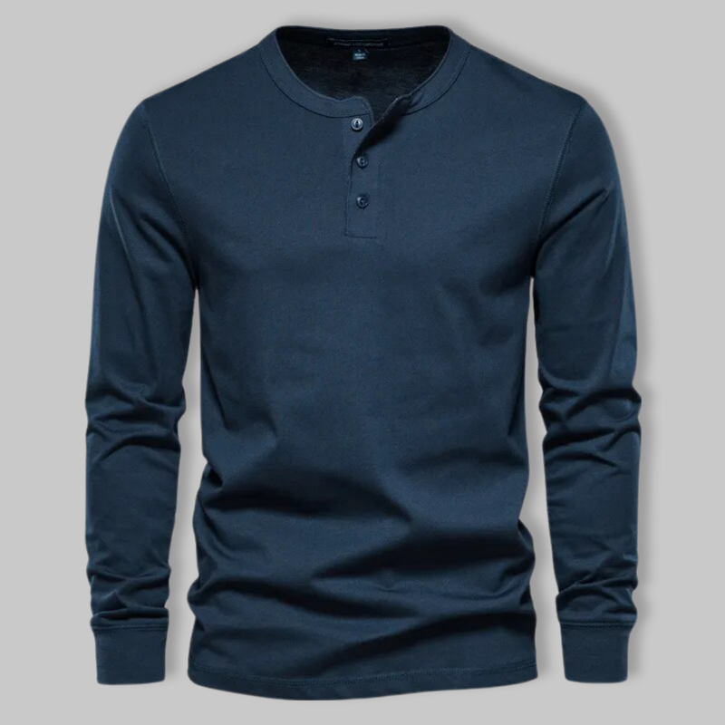 Essentials Long Sleeve Henley