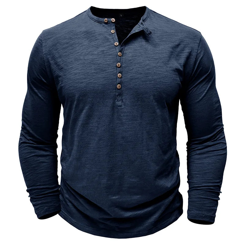 Essential Cotton Henley