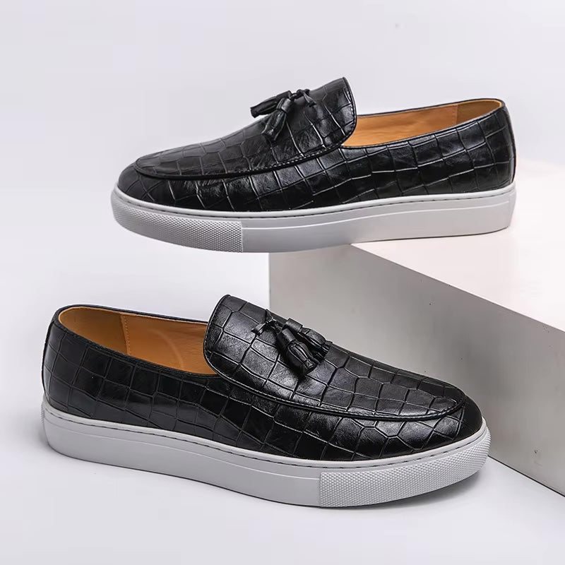 Riverton Croc Loafers