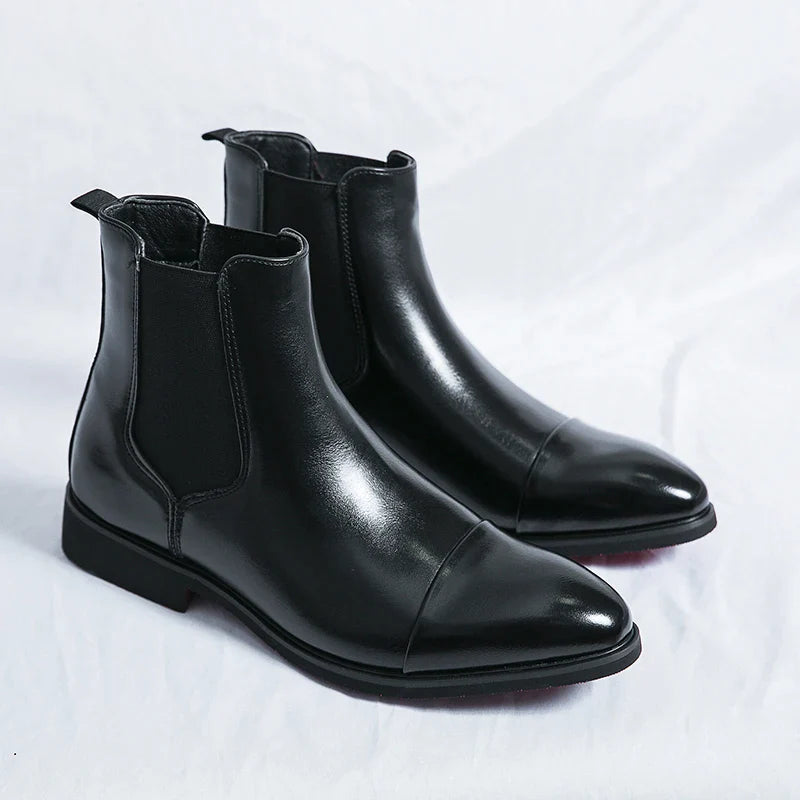 Heritage Leather Chelsea Boots