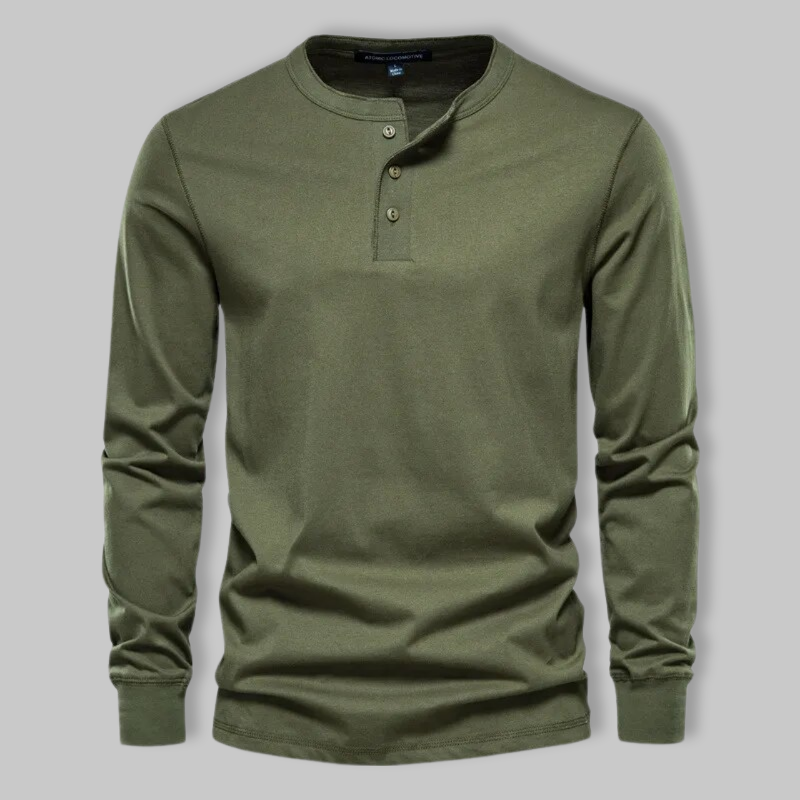 Essentials Long Sleeve Henley