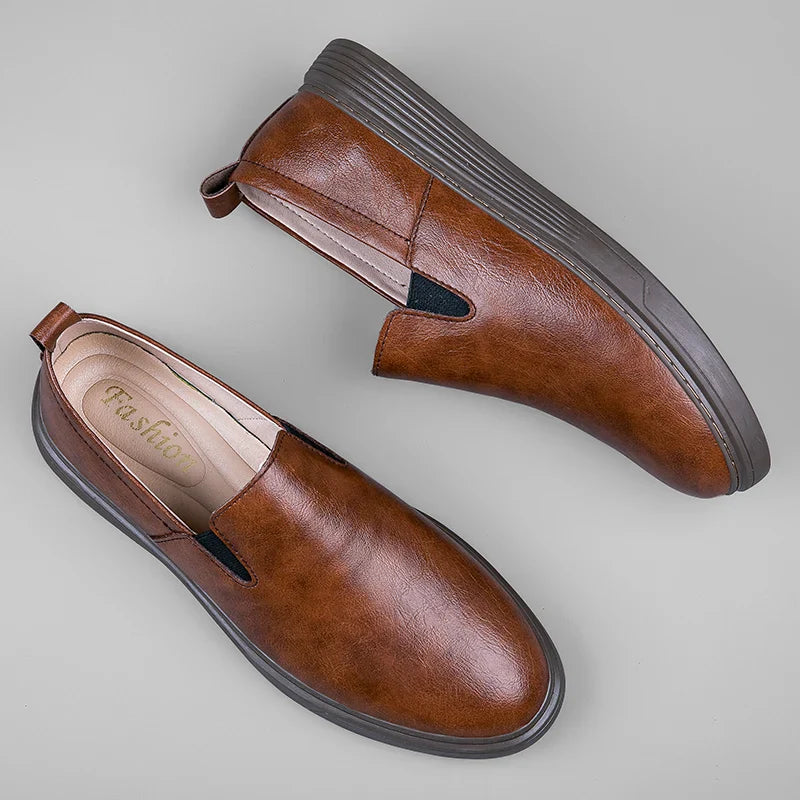 Matteo Leather Loafers