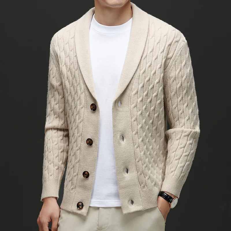 Ravello Cable Knit Cardigan