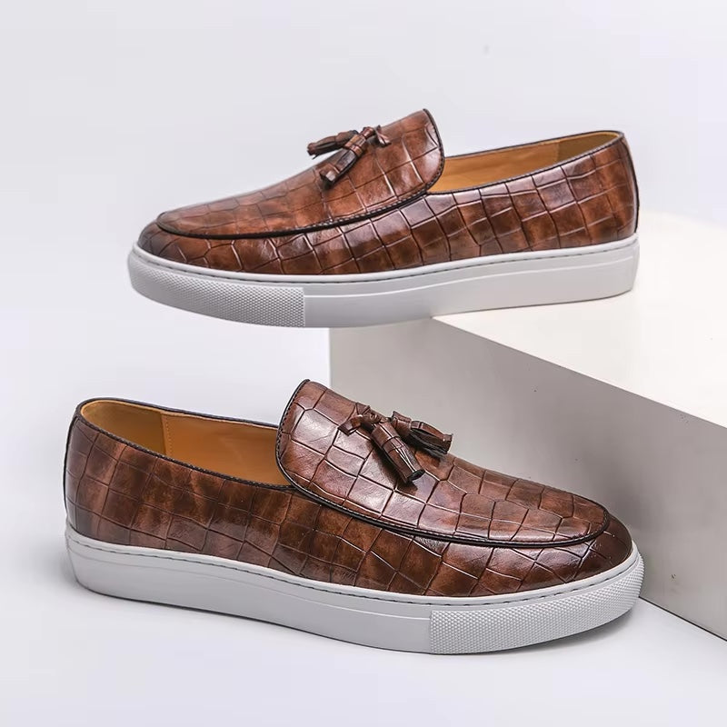 Riverton Croc Loafers