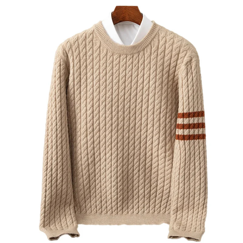 Savile Twisted-Knit Sweater