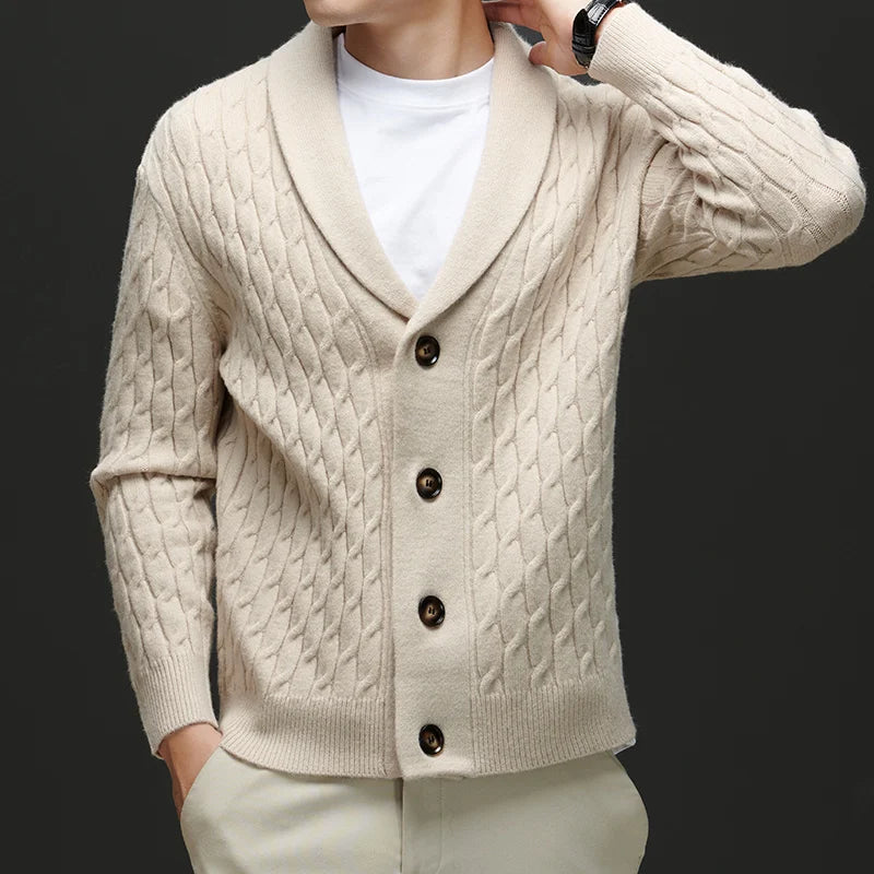 Ravello Cable Knit Cardigan