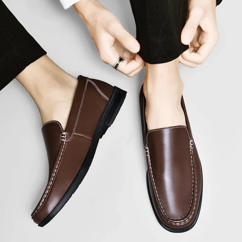 Tristan Leather Loafers