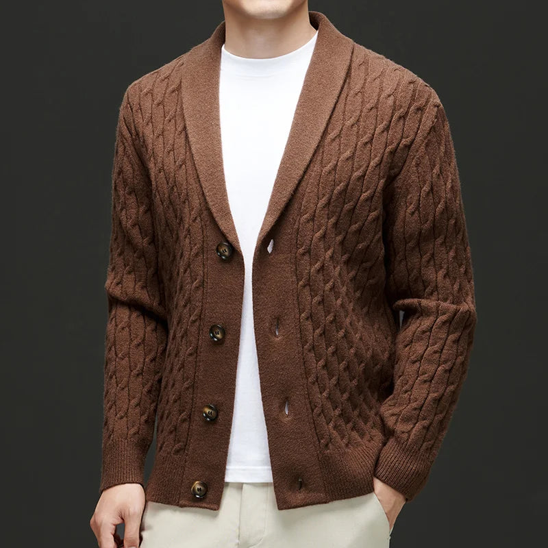 Ravello Cable Knit Cardigan