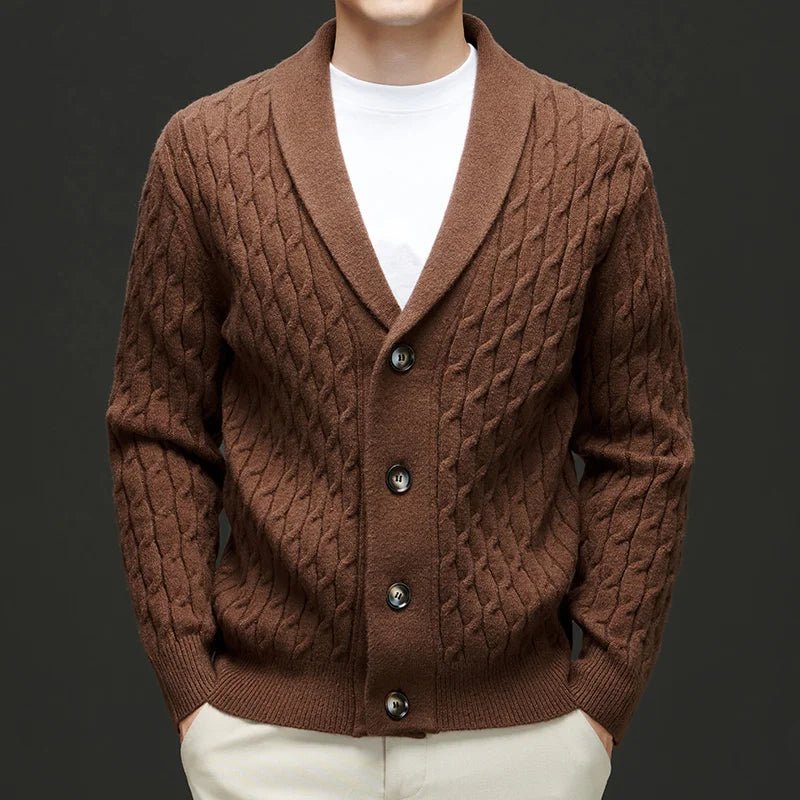 Ravello Cable Knit Cardigan