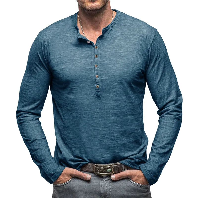 Essential Cotton Henley