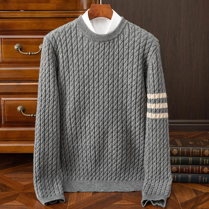 Savile Twisted-Knit Sweater