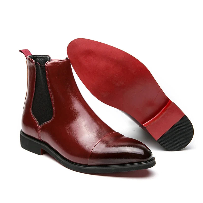 Heritage Leather Chelsea Boots