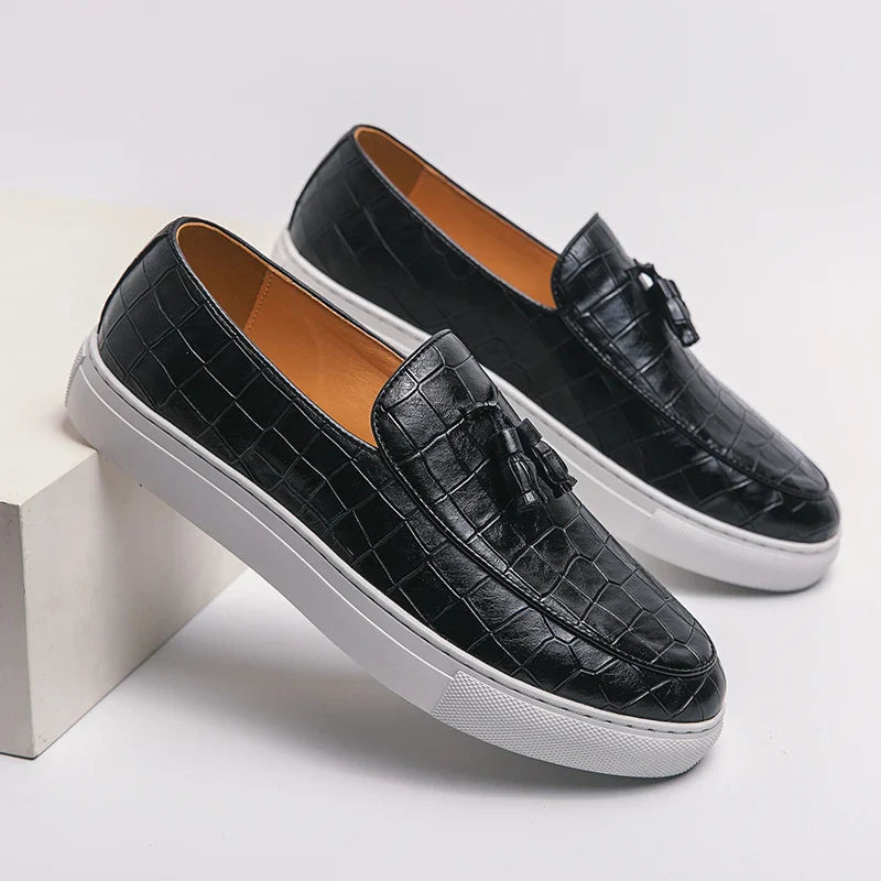 Riverton Croc Loafers