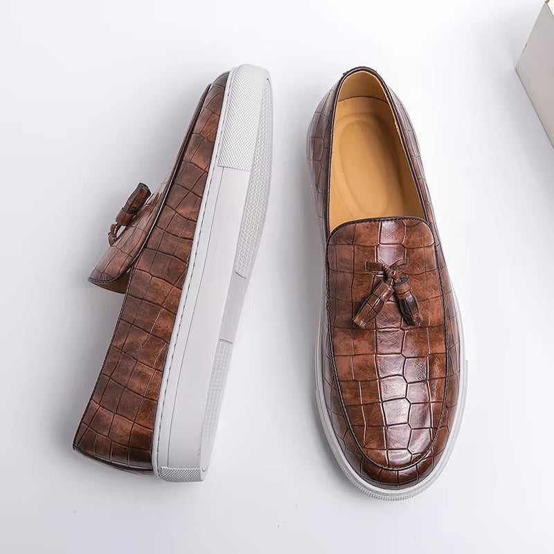 Riverton Croc Loafers