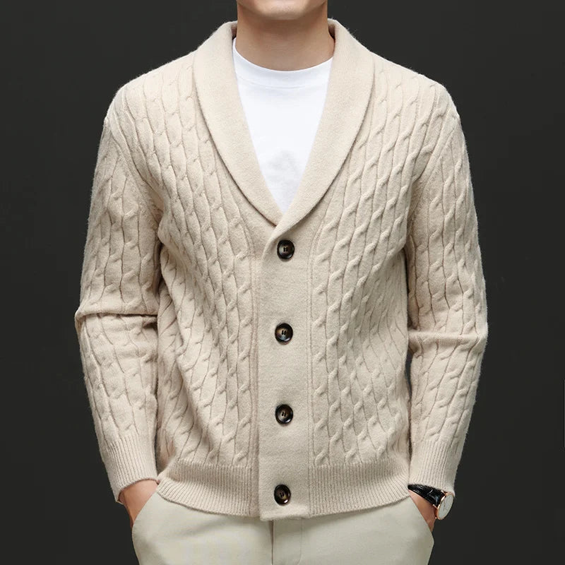 Ravello Cable Knit Cardigan