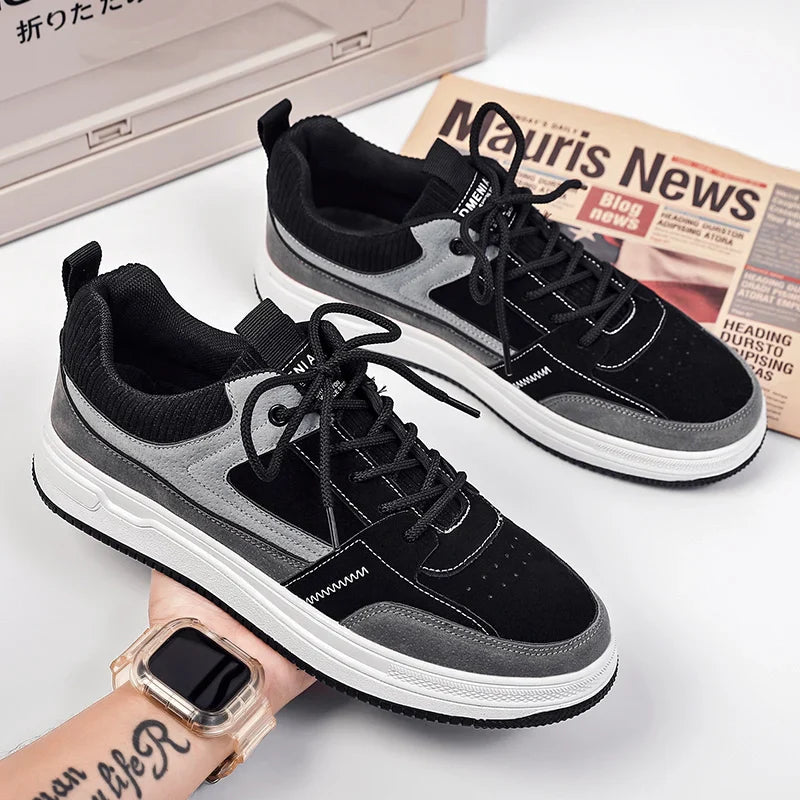 Maverick Patchwork Sneakers